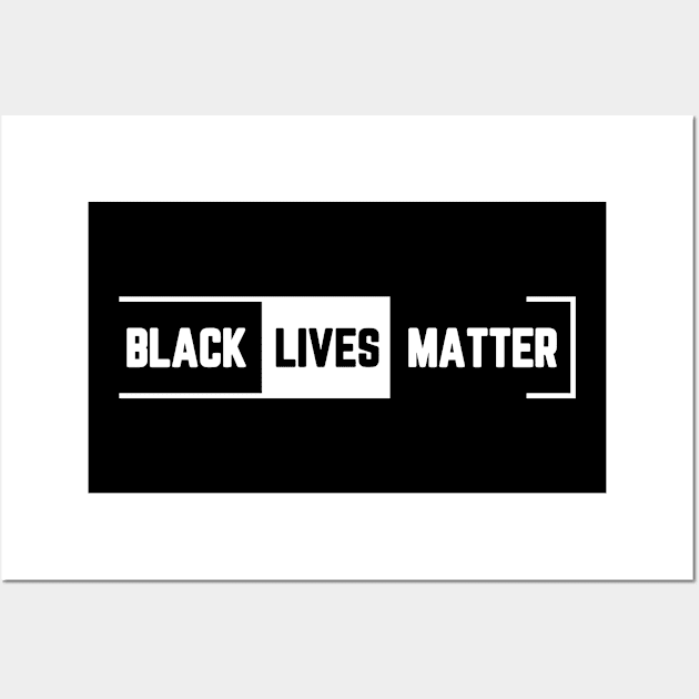 Black lives matter George Floyd t shirt Wall Art by STshop